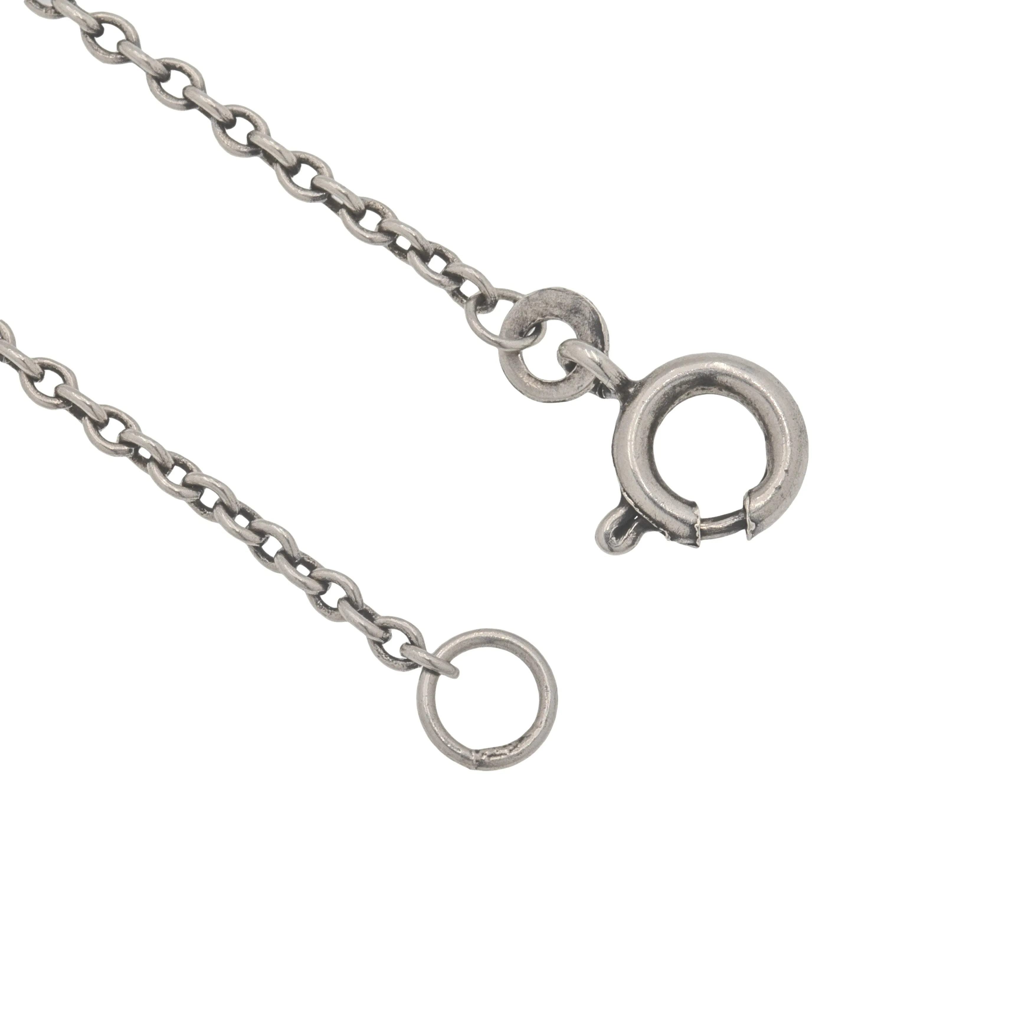 32" Sterling Silver Lozenge Chain