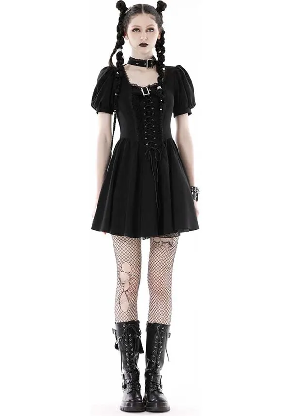 Baby Bat | LACE UP DRESS