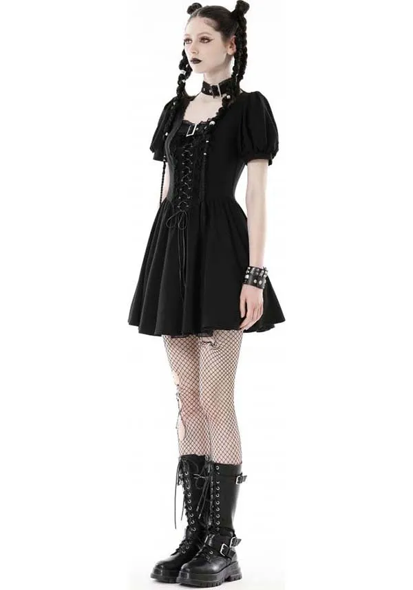 Baby Bat | LACE UP DRESS