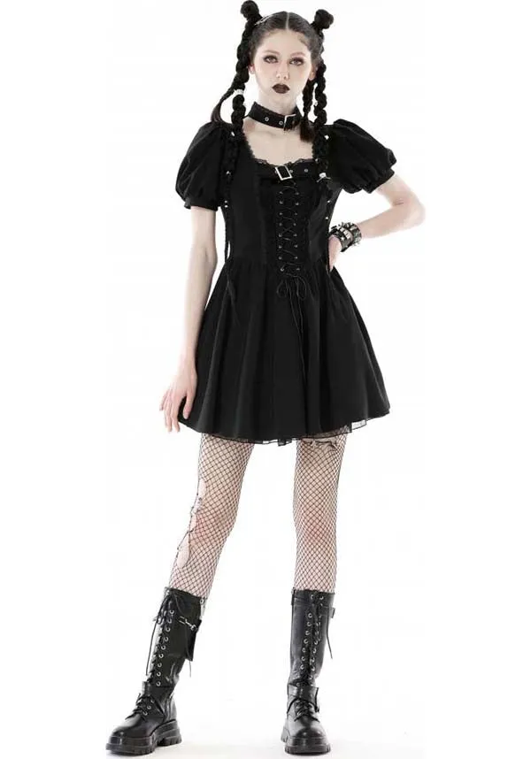 Baby Bat | LACE UP DRESS