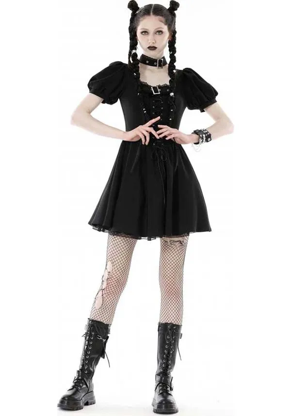 Baby Bat | LACE UP DRESS