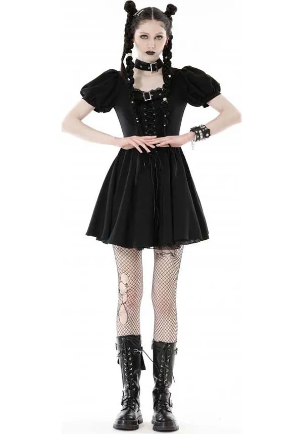 Baby Bat | LACE UP DRESS