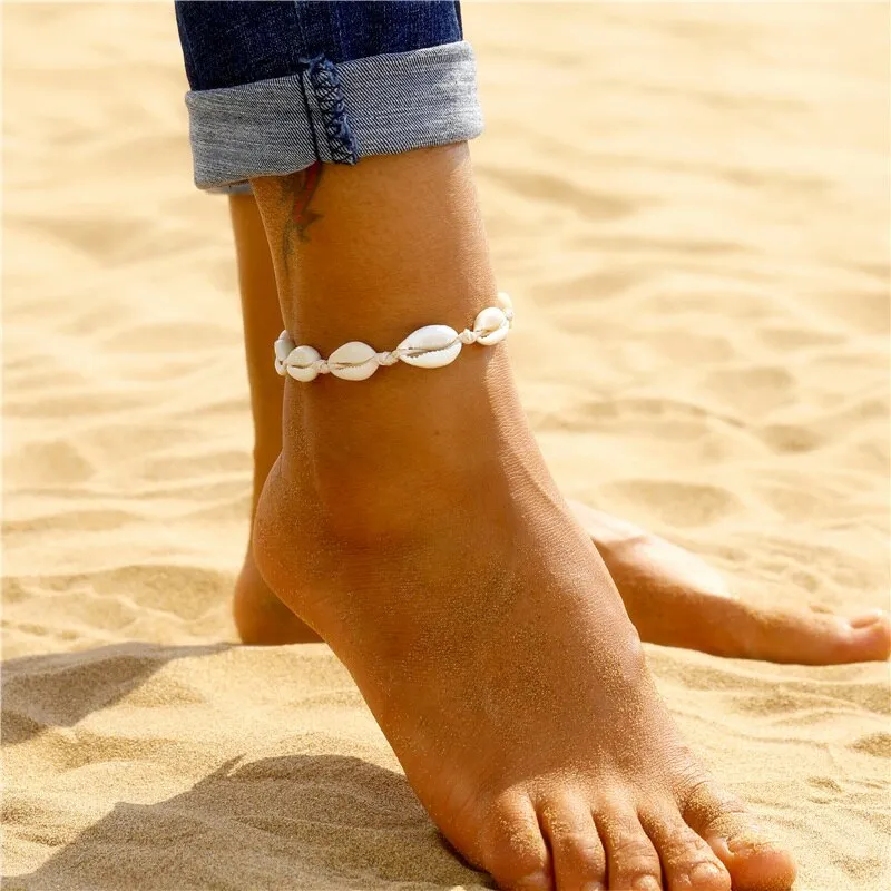 Bohemian Shell Anklet (Suport Locals!)