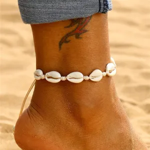 Bohemian Shell Anklet (Suport Locals!)