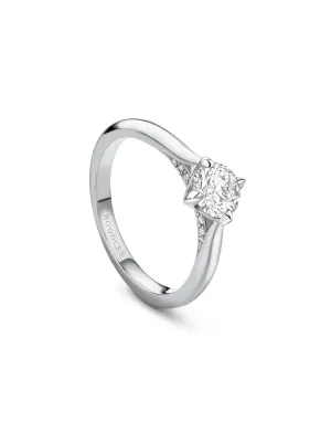 Boodles Brilliance Platinum Diamond Engagement Ring 0.7 Carat GVS1