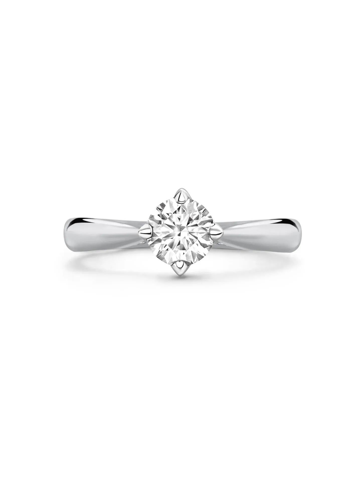 Boodles Brilliance Platinum Diamond Engagement Ring 0.7 Carat GVS1