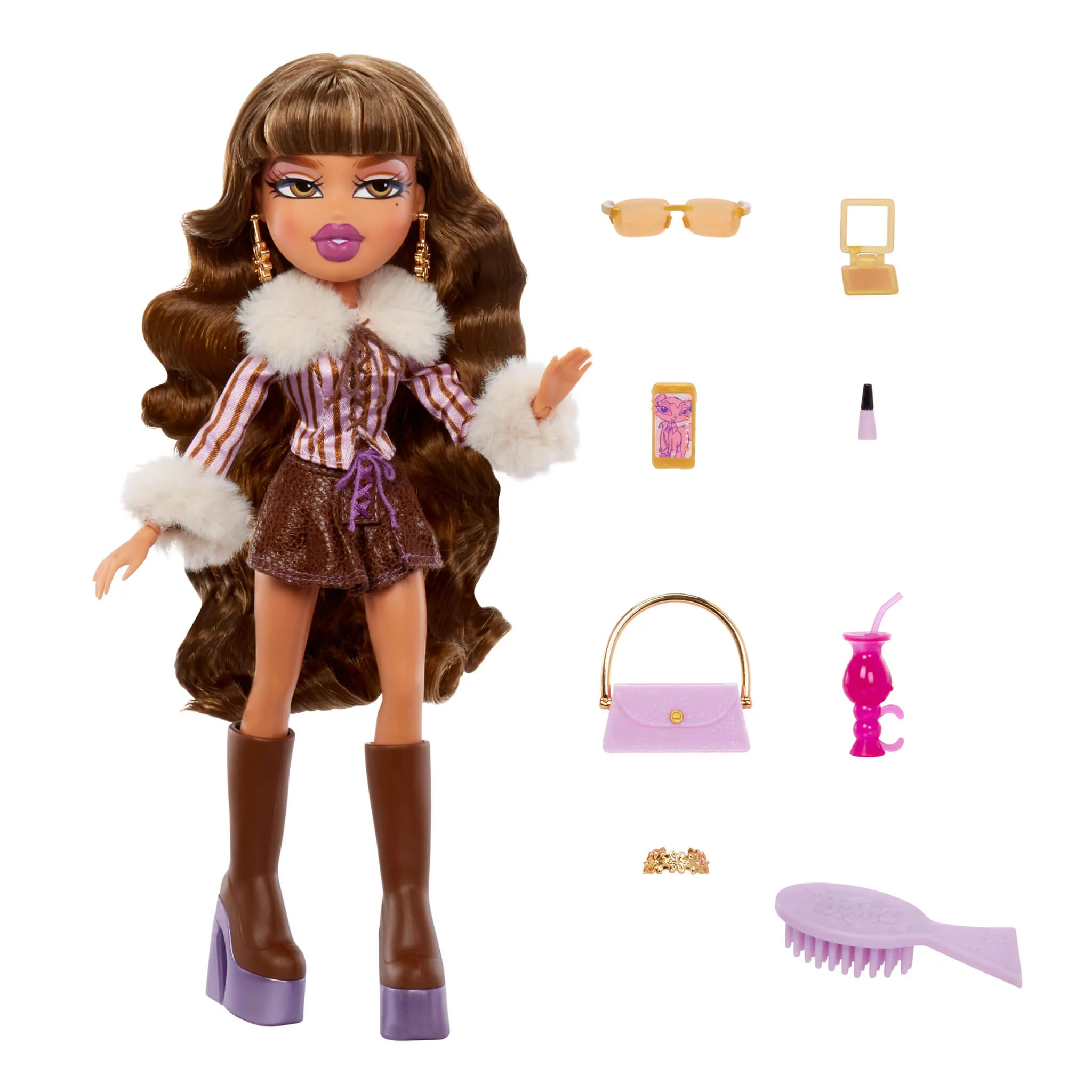 Bratz Alwayz Yasmin Fashion Doll with 10 Accessories