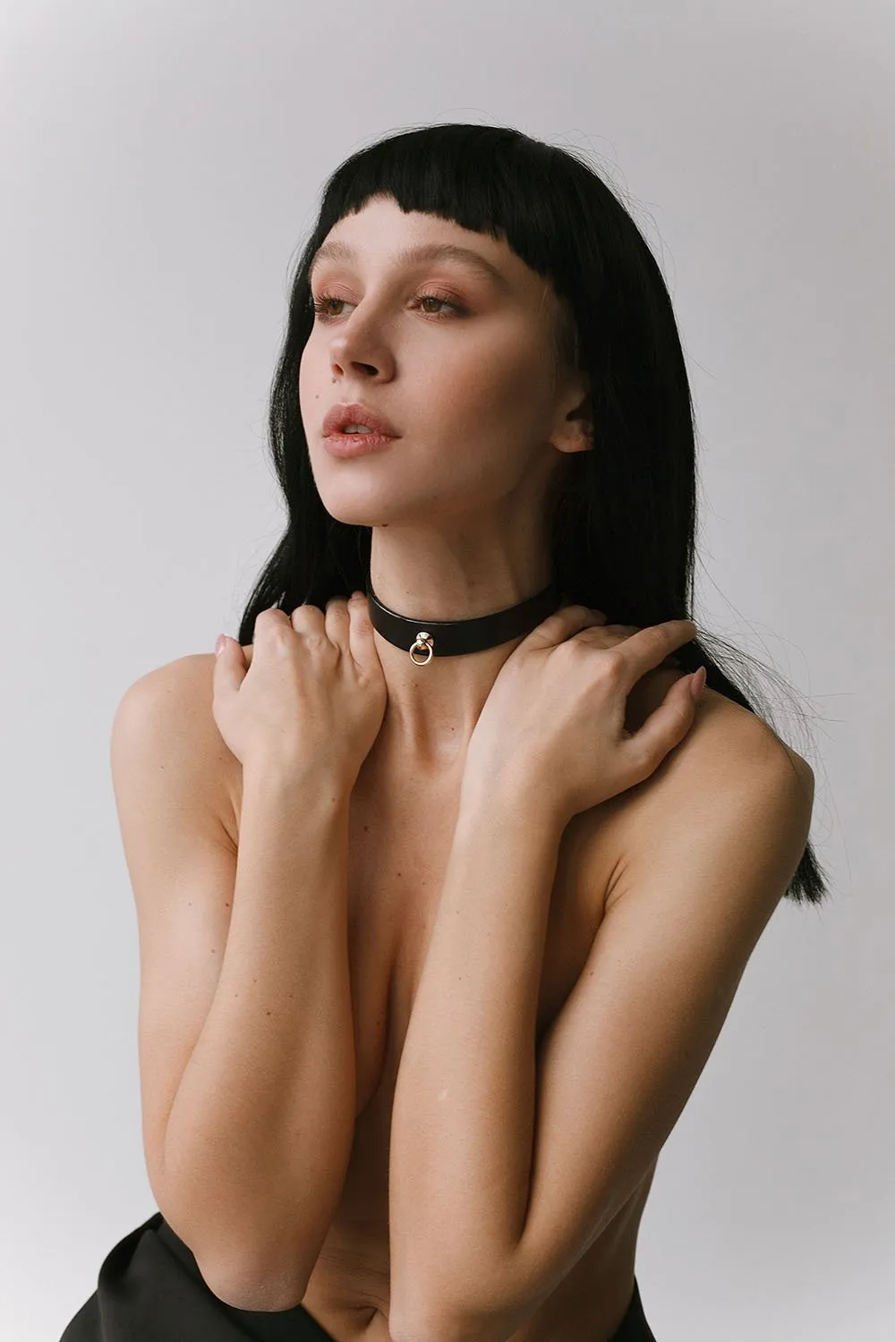 Choker "Delia" Black