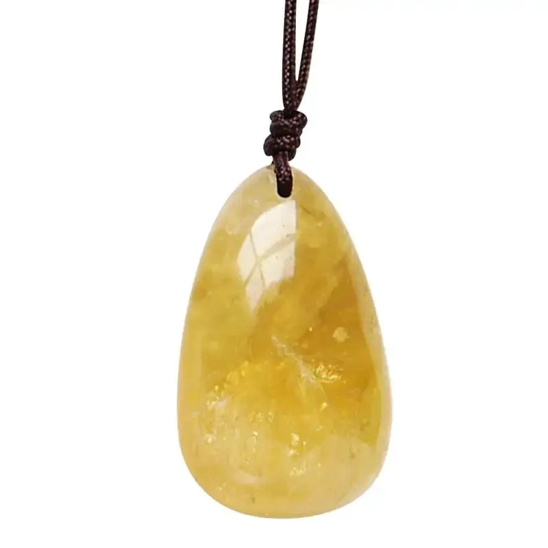 Citrine Pendant Necklace