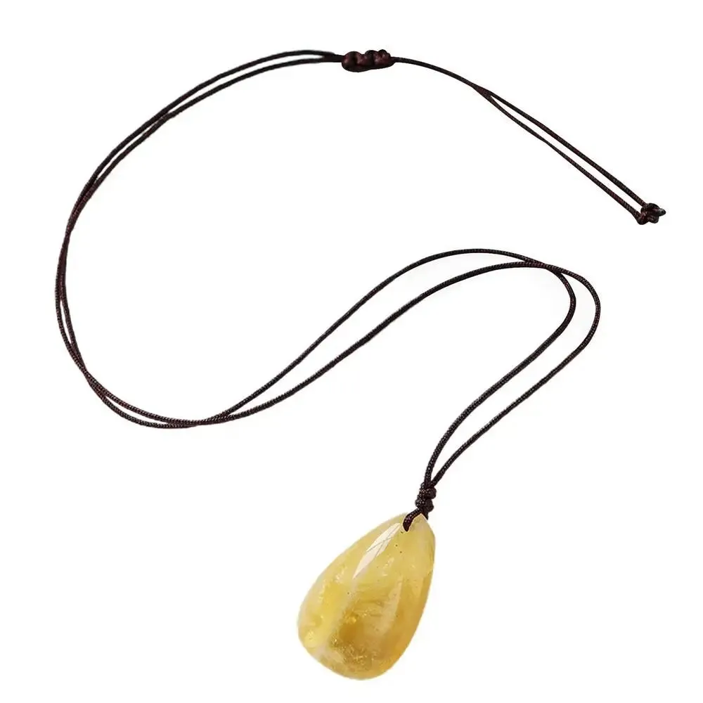 Citrine Pendant Necklace