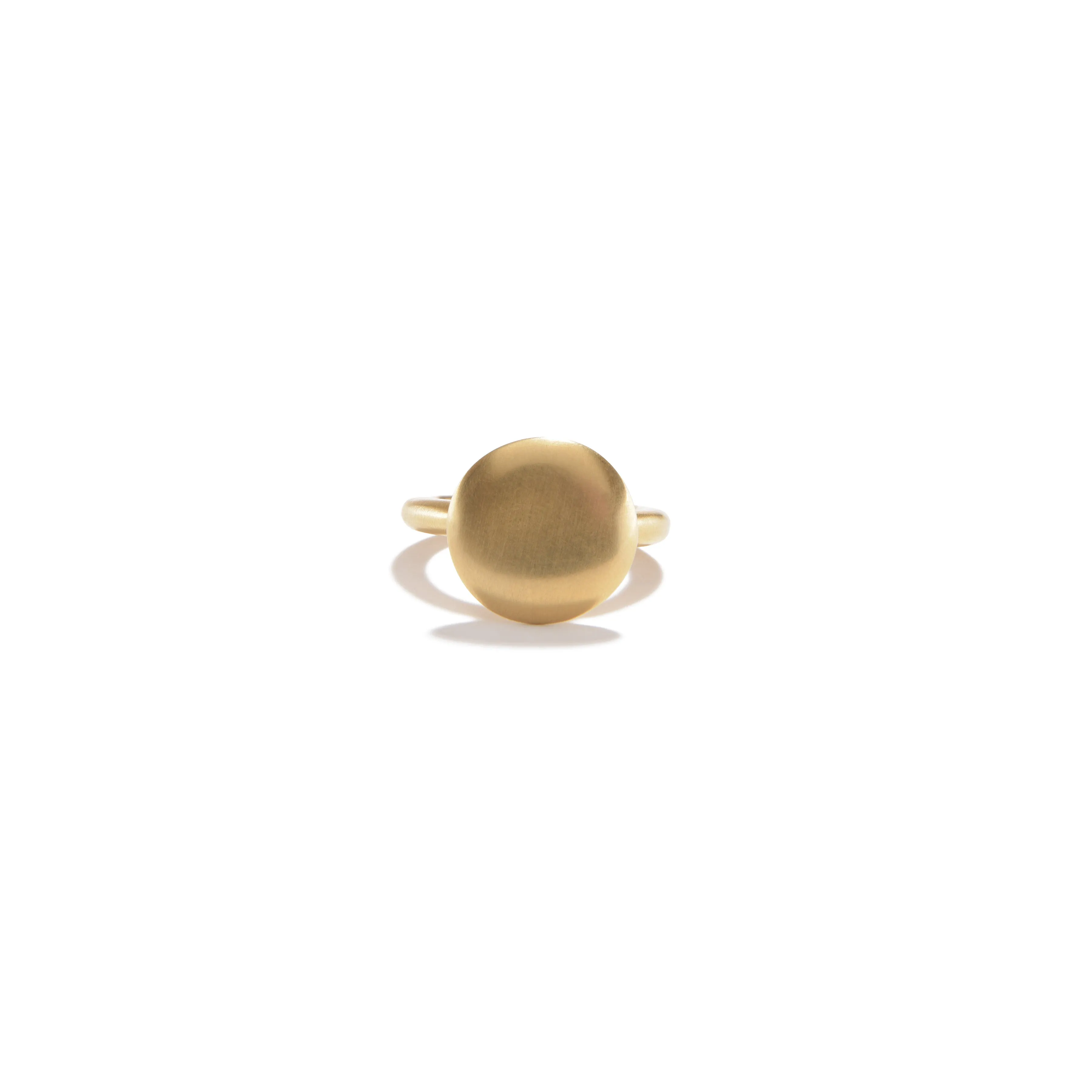 Classic Round Gold Ring