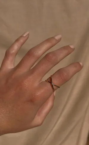 Cross Me Ring