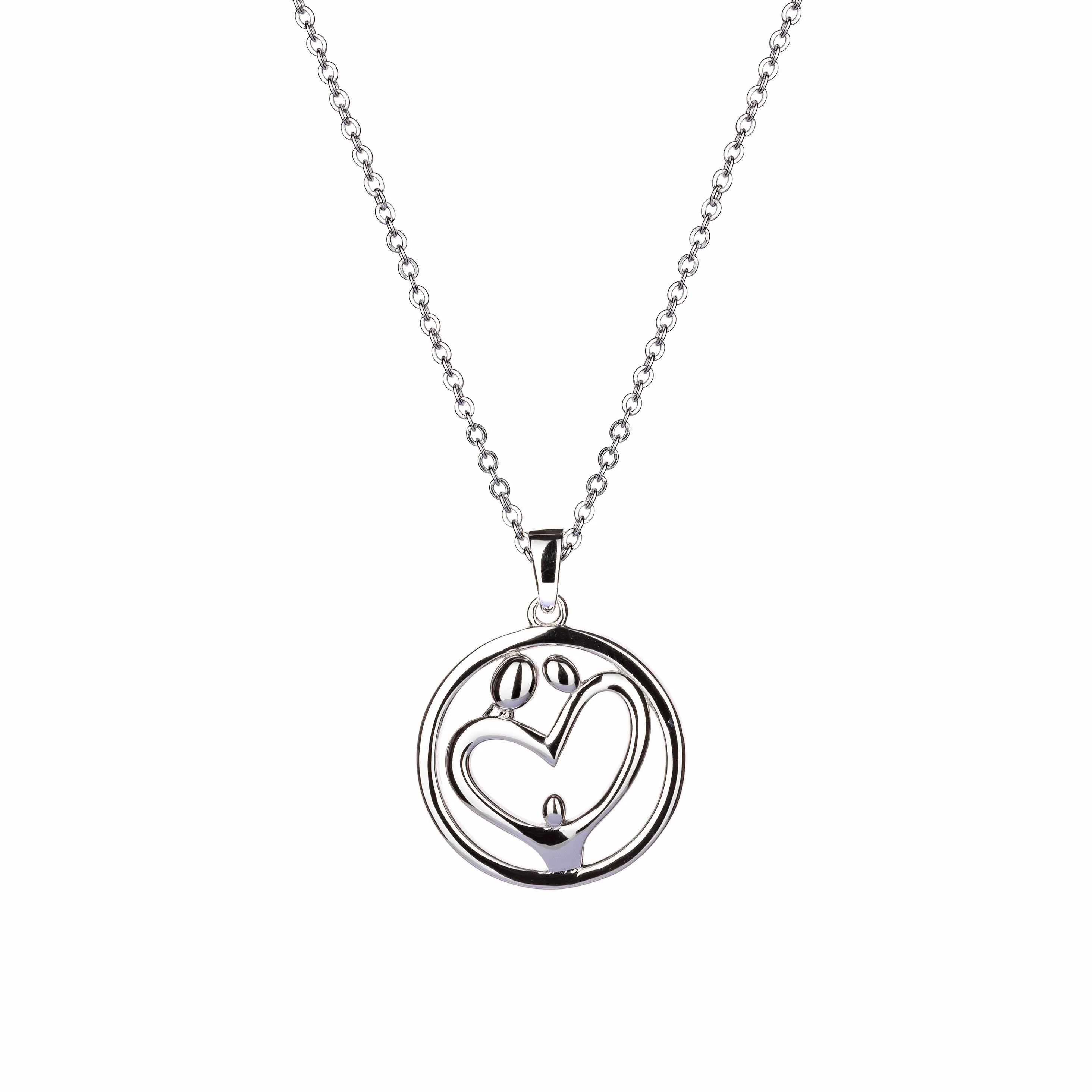 Eudora - Family Circle - Sterling Silver Necklace