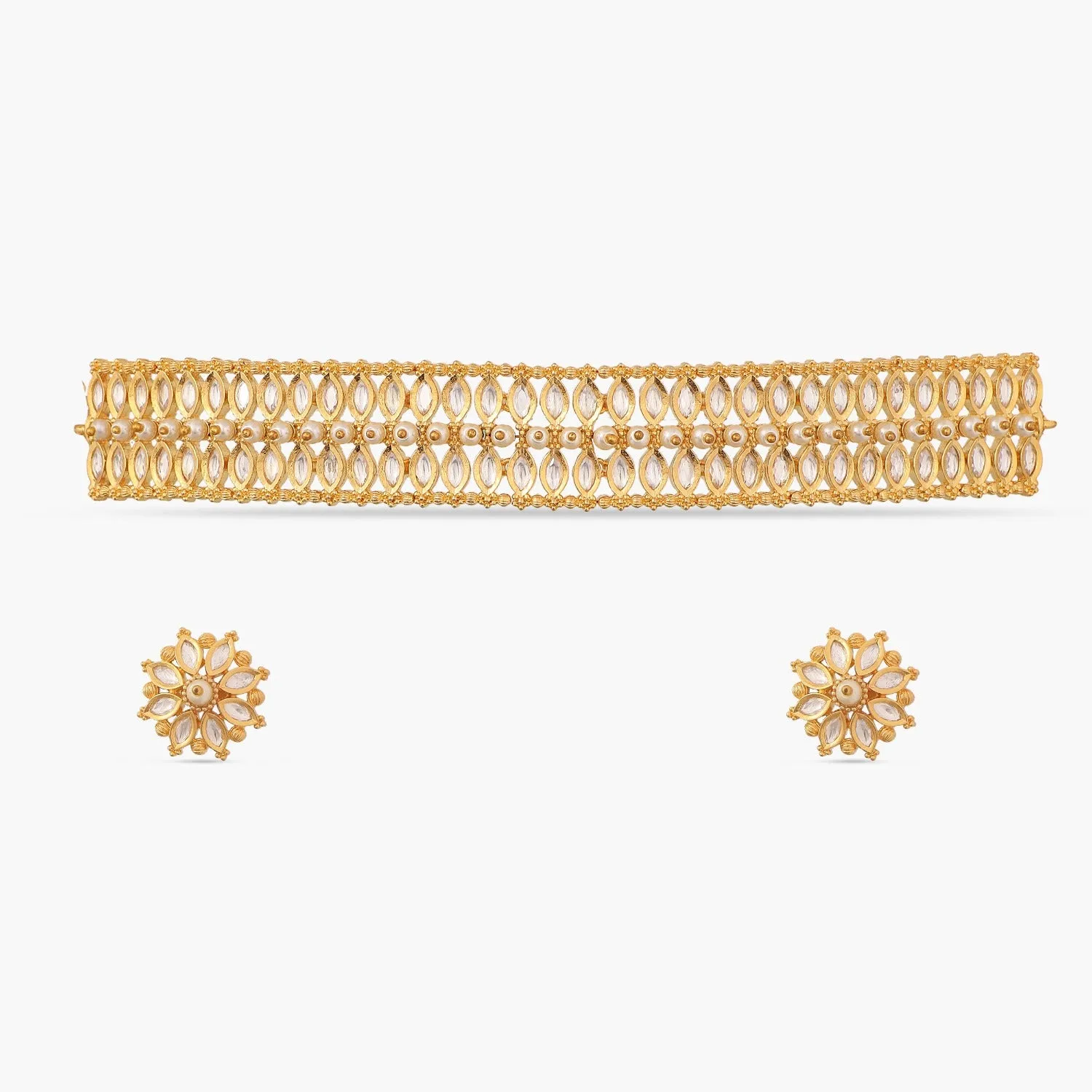 Fiza Kundan Choker Set