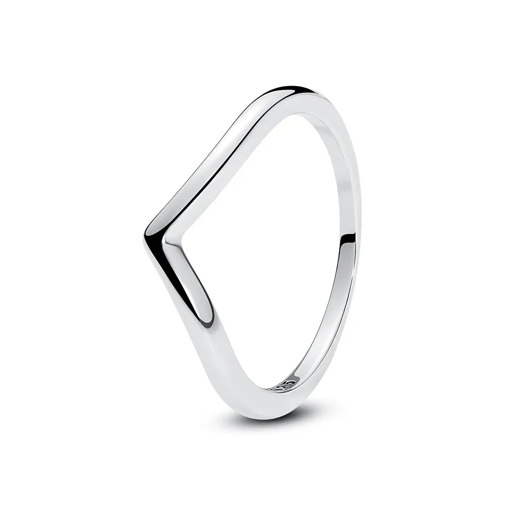 Heart Infinity Silver Gold Ring