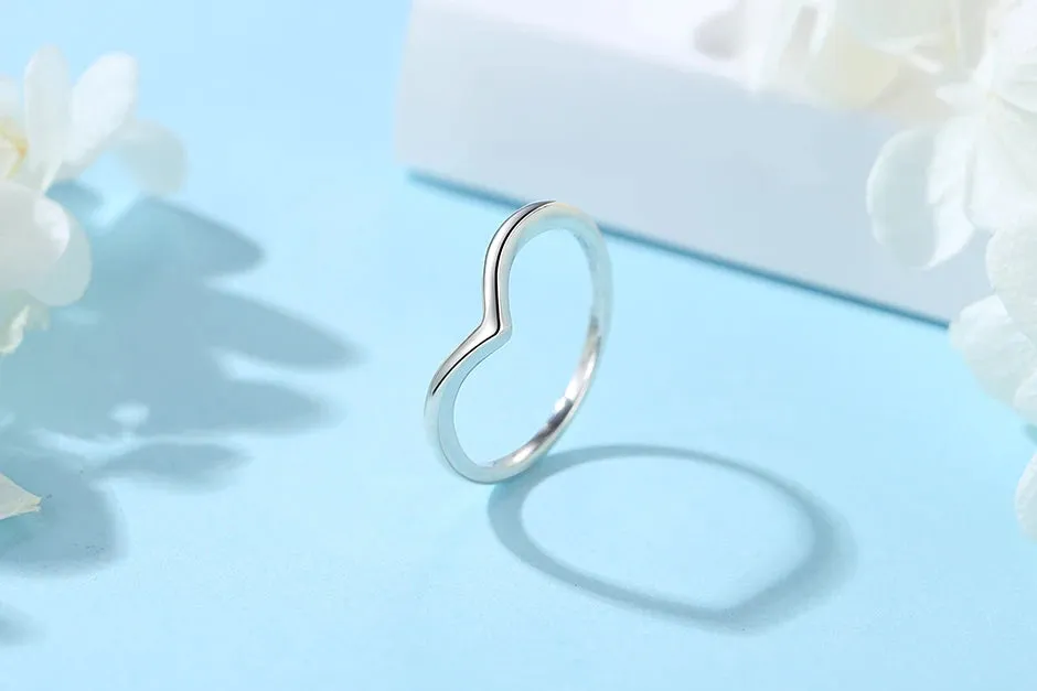 Heart Infinity Silver Gold Ring