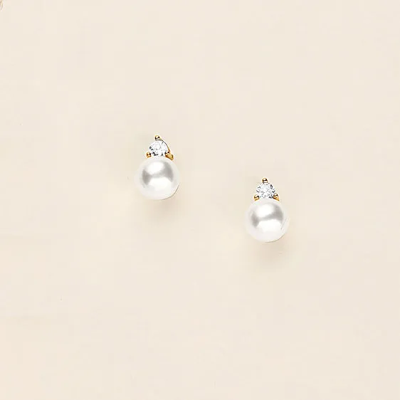 Jennifer Bridesmaids Pearl Jewelry Earrings