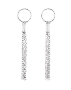 Jessa Earrings- Silver