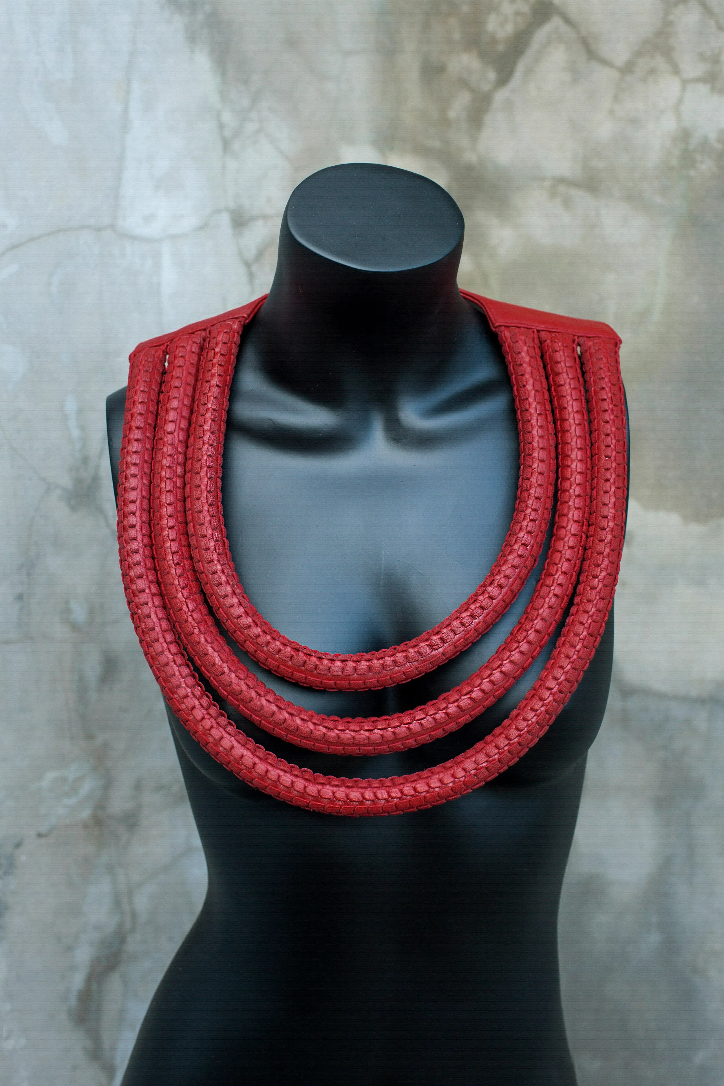 Jokull Leather Necklace