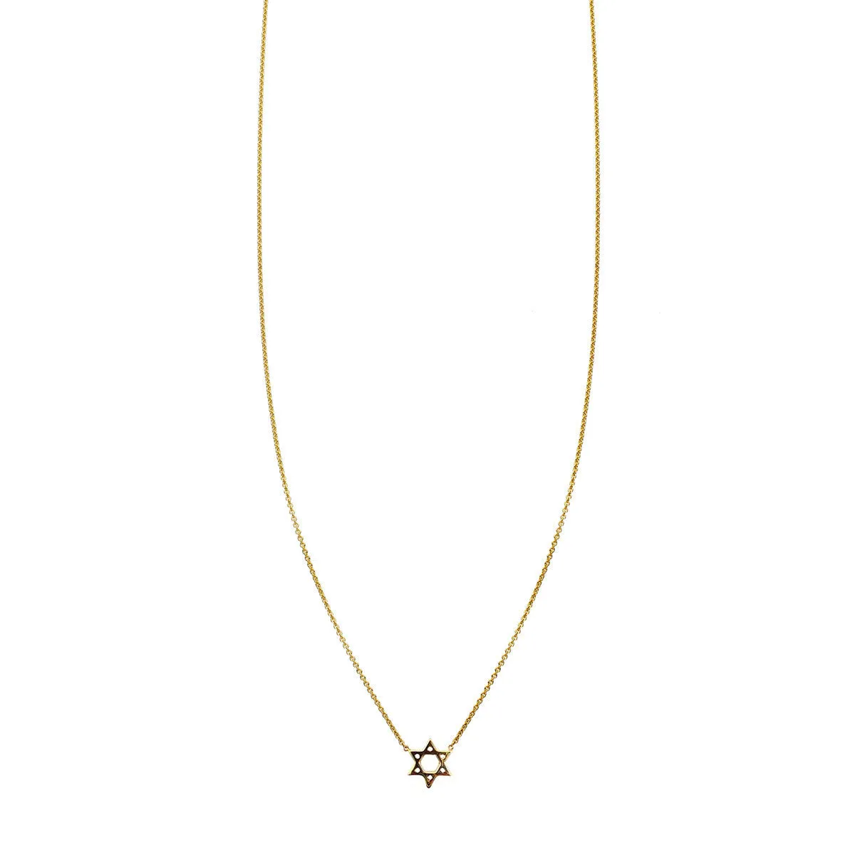 Magen David Charm Necklace