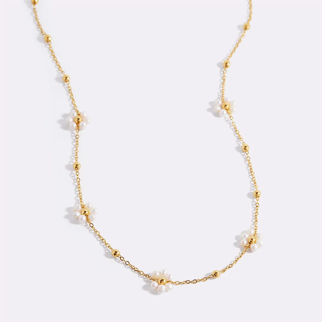 Marguerite Pearl Necklace