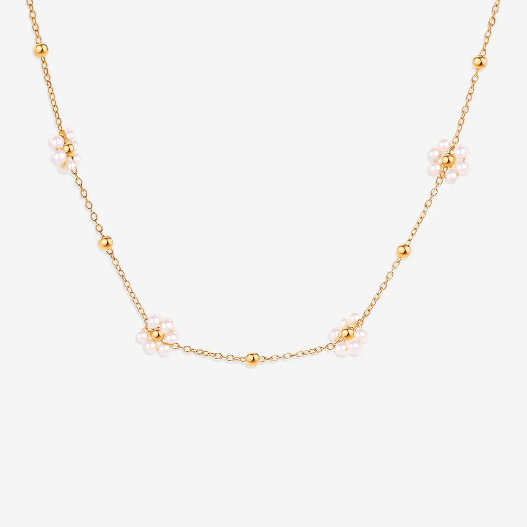 Marguerite Pearl Necklace