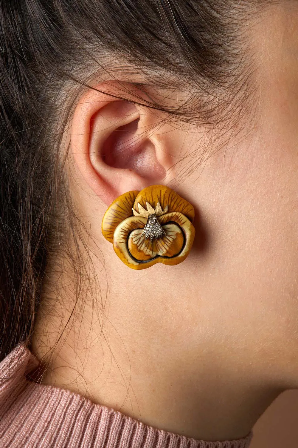 Marquetry Earrings