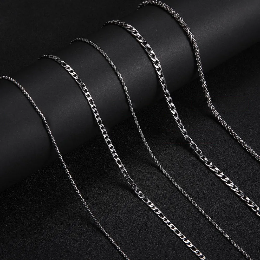 Men's Curb Cuban Chain Necklace