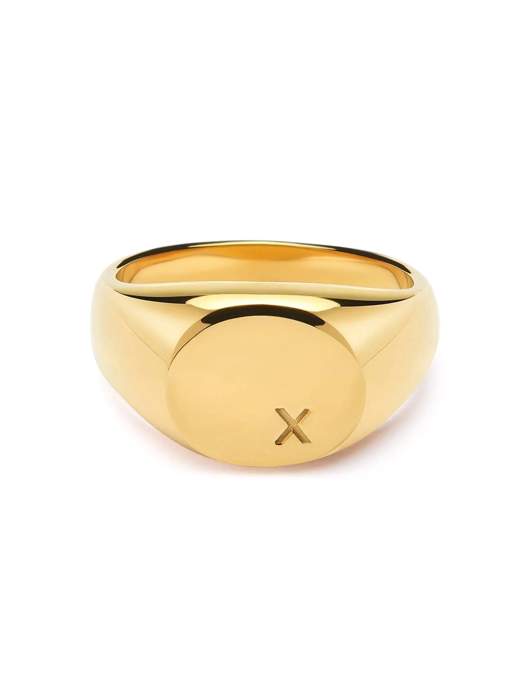 Men's Limited Edition X Engraved Ring