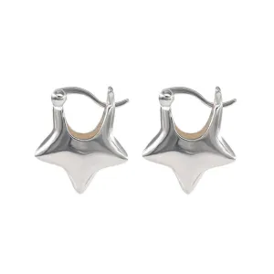 Minimalist Aesthetic Star Earrings