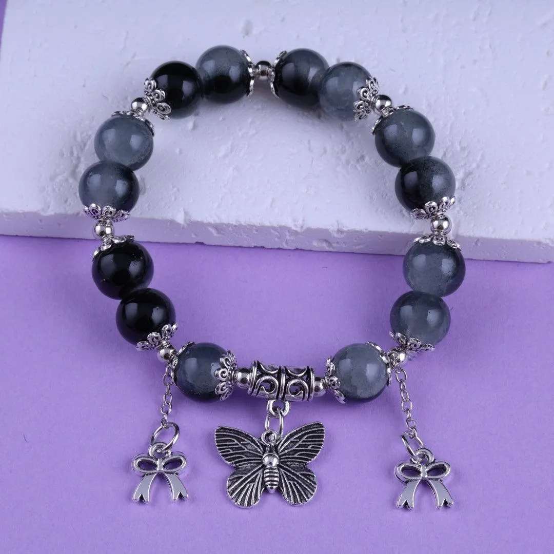 Monochrome Elegance Bracelet