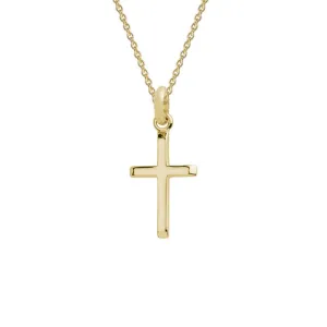 Mountz Collection Cross Pendant in 14K Yellow Gold