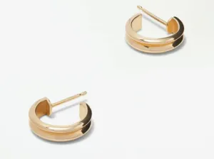 Narrow Ripple Hoops