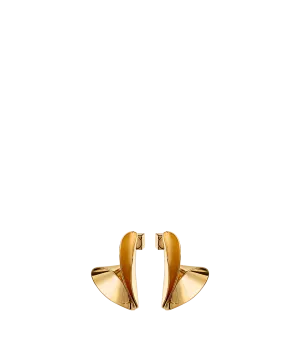 Éole Earrings - 24 carat gold gilded