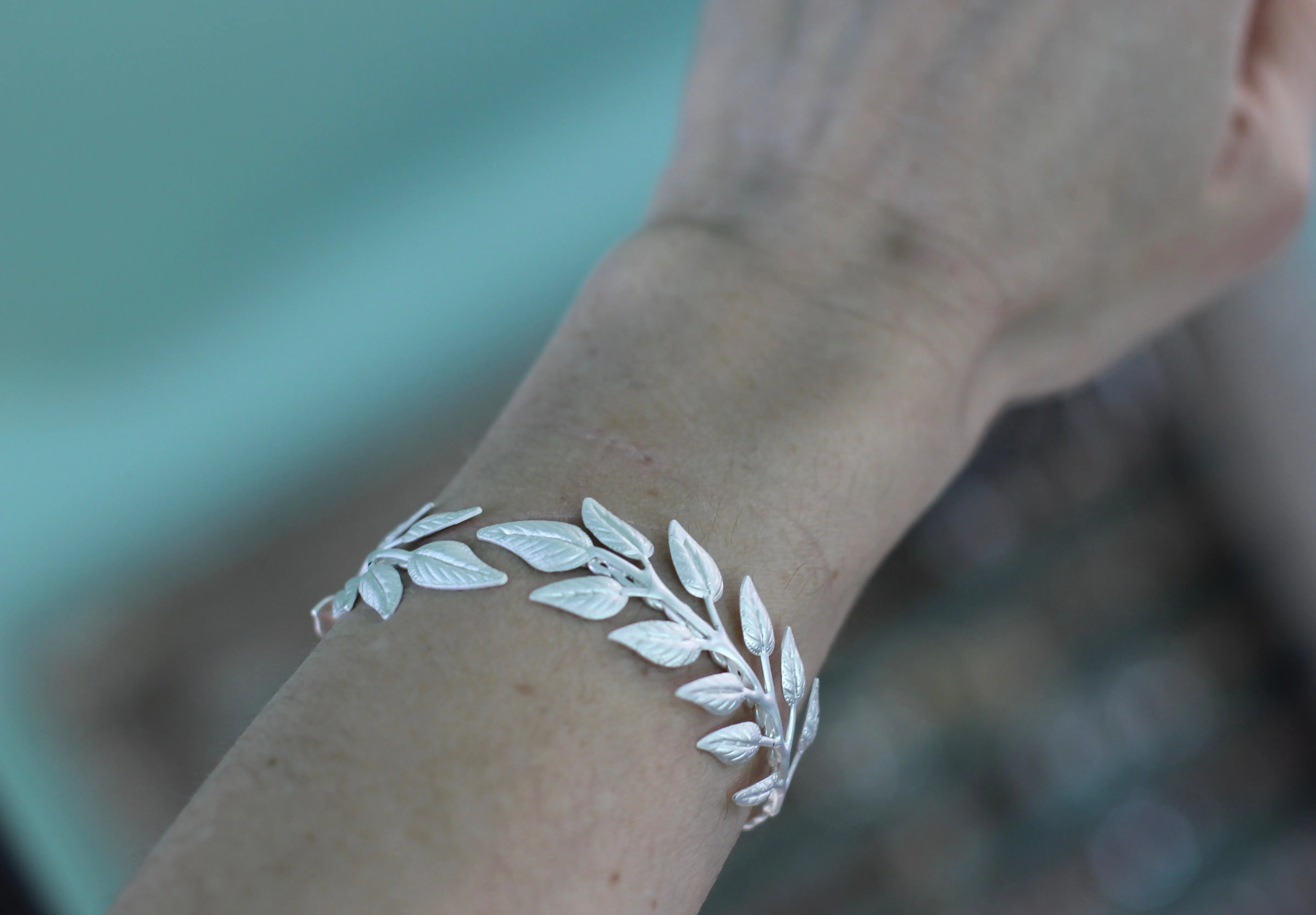 Olive Branch bracelet- Discounted Version