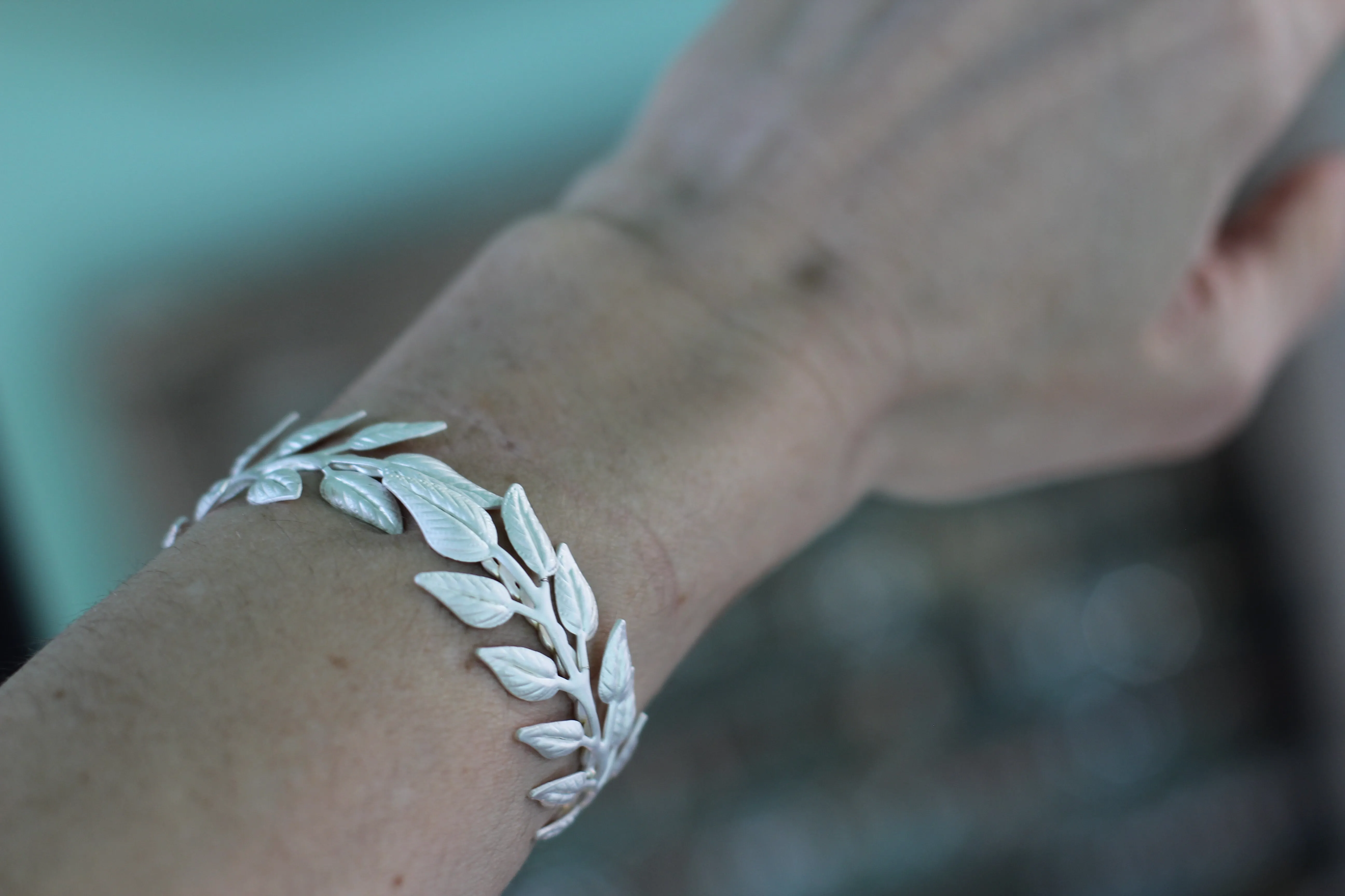 Olive Branch bracelet- Discounted Version