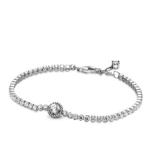 Pandora Sparkling Halo Tennis Bracelet