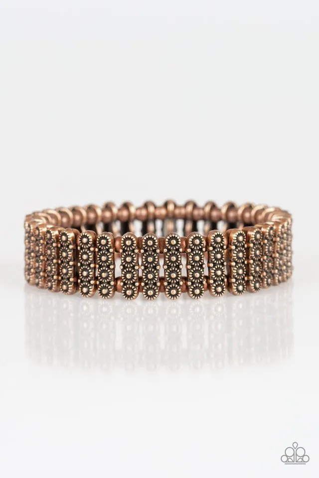 Paparazzi Bracelet ~ Rise With The Sun - Copper