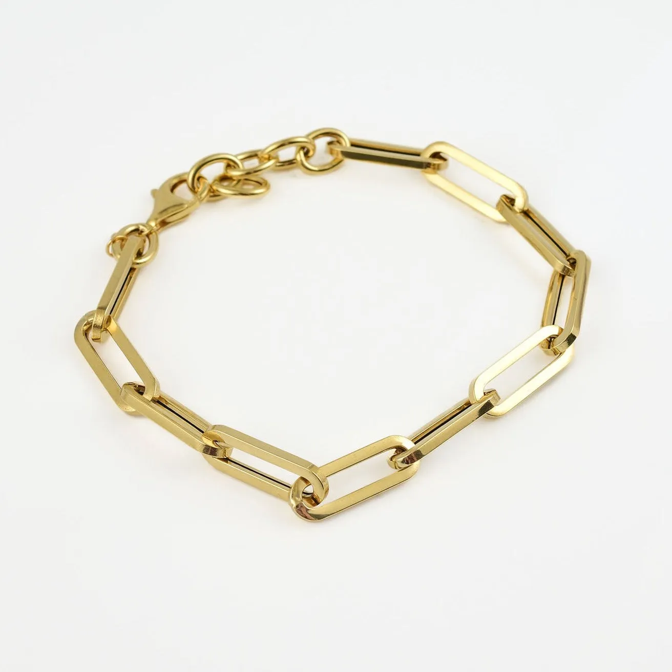 Paperlink Bracelet in 9K Gold