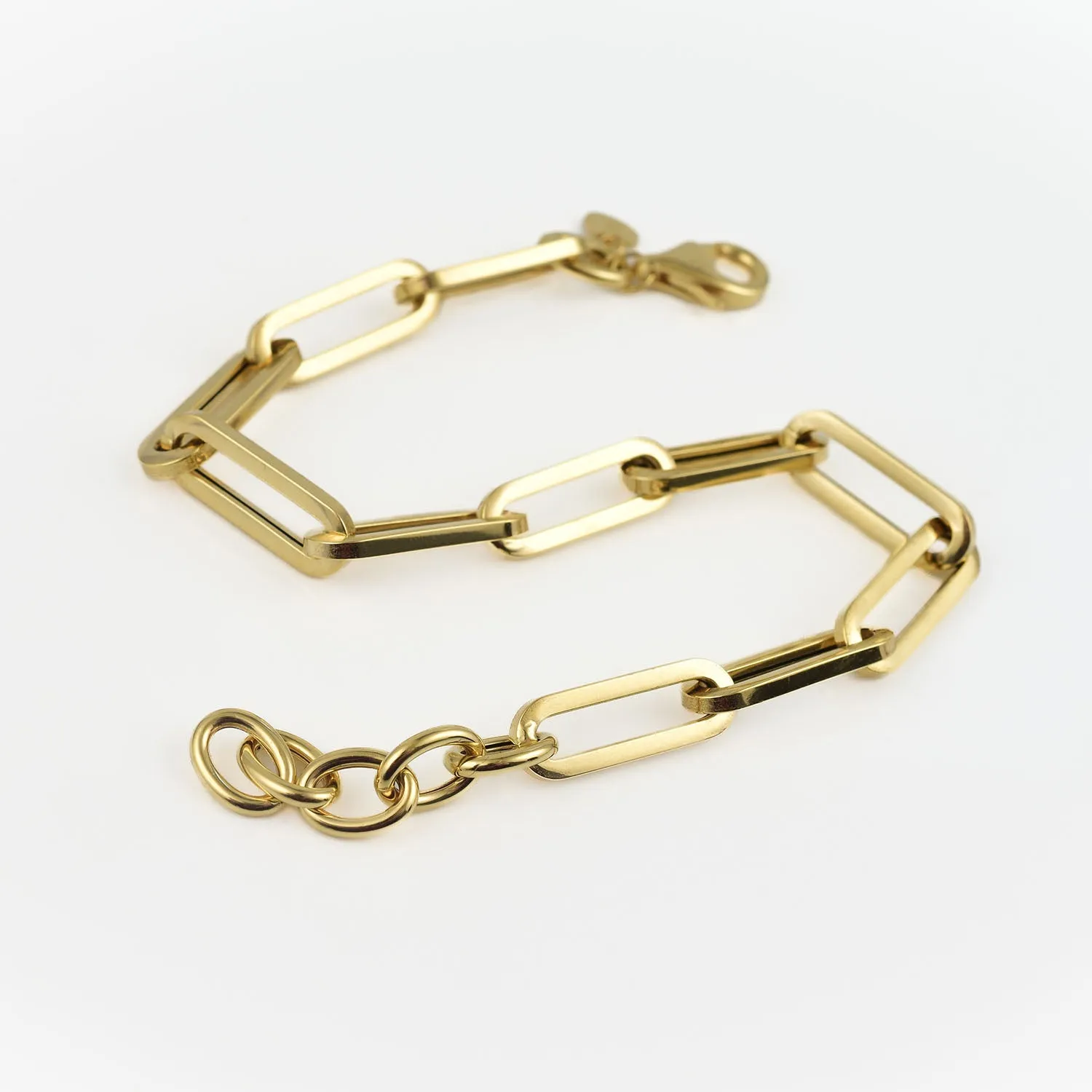 Paperlink Bracelet in 9K Gold