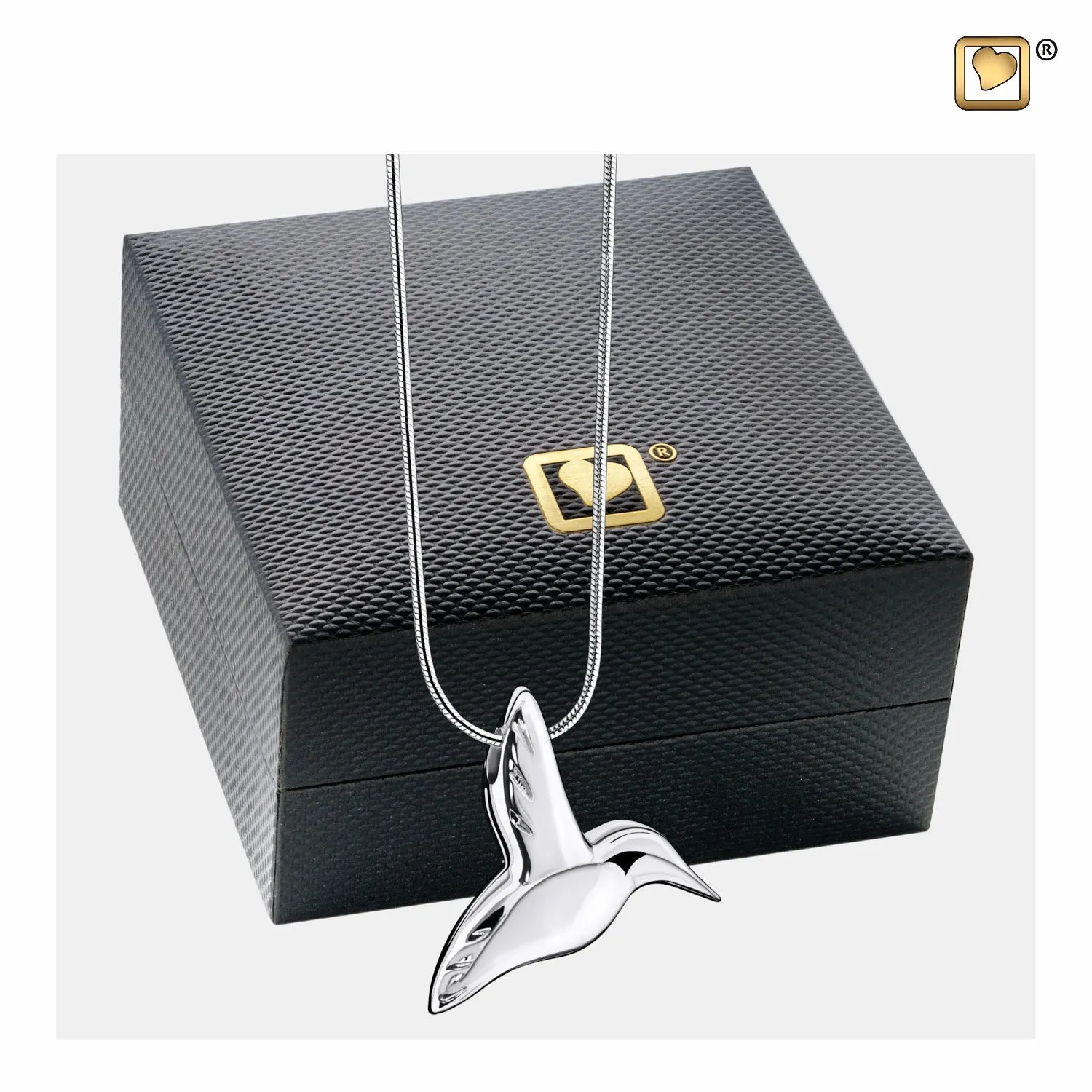 Pendant: Hummingbird - Rhodium Plated - PD1350