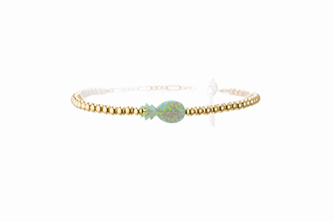 PINEAPPLE OPAL BRACELET