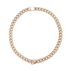 QUEEN BEE ARTEMIS GOLD DIAMOND CHOKER