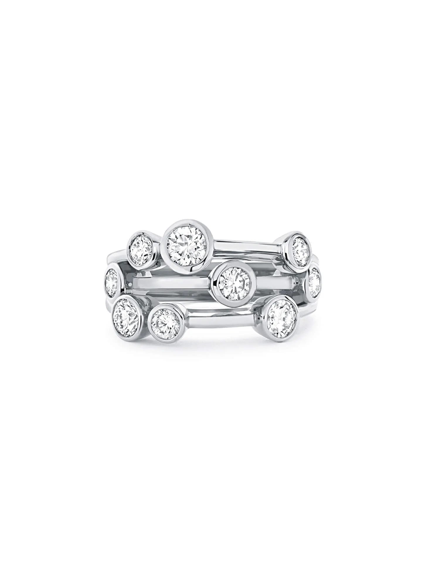 Raindance Classic Platinum Diamond Ring