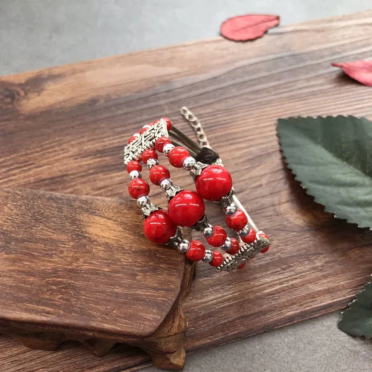 Retro Handmade Stone Bohemian Bracelet