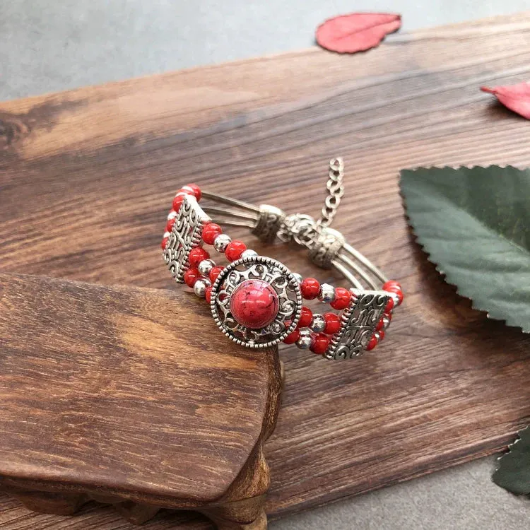 Retro Handmade Stone Bohemian Bracelet