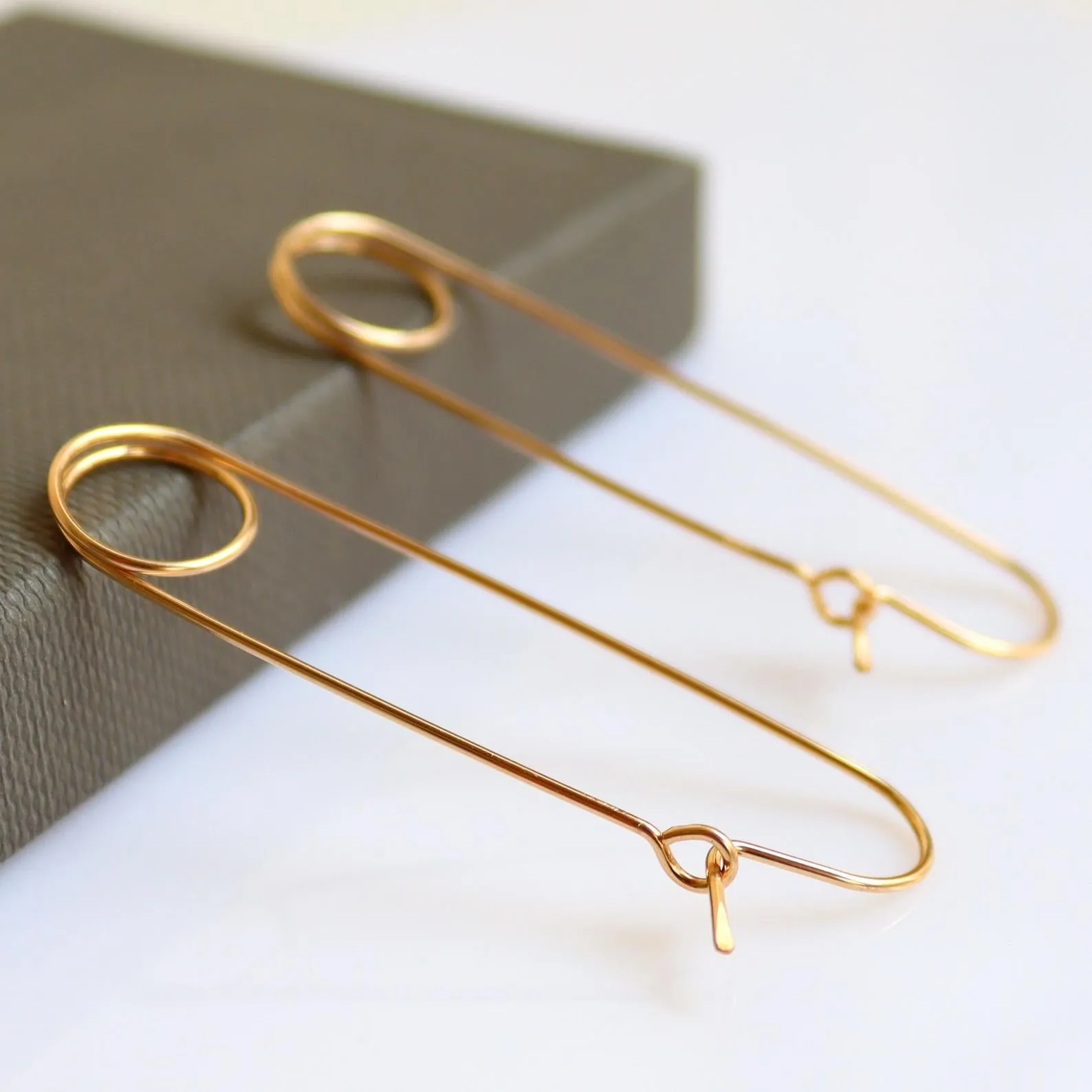 Safety Pin Earrings for women