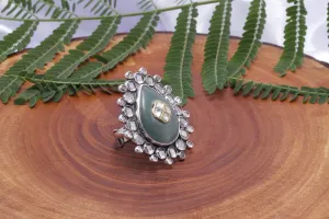 Silver Shamsia Adorable Ring