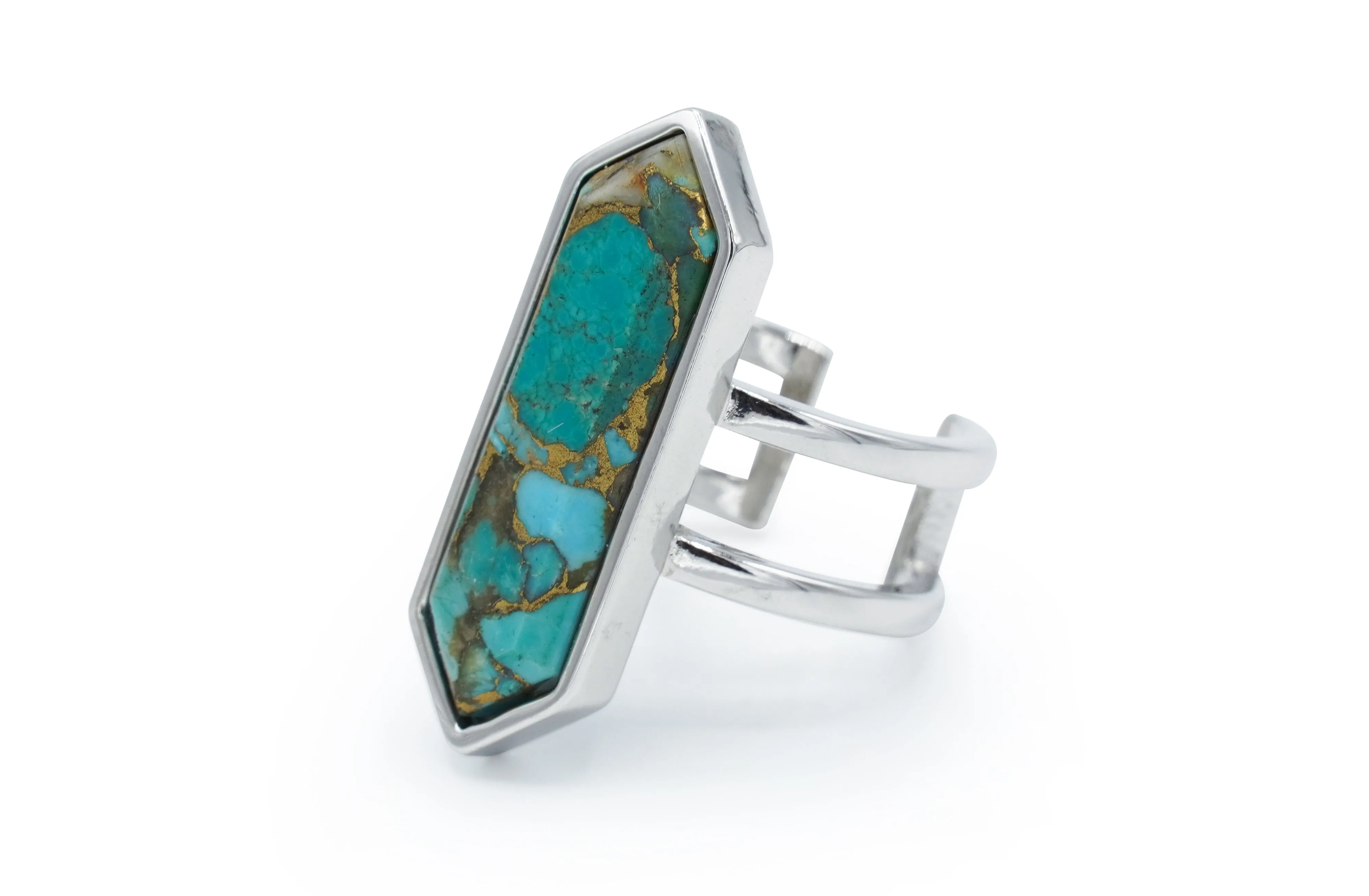 Turquoise Diamond Ring (r)