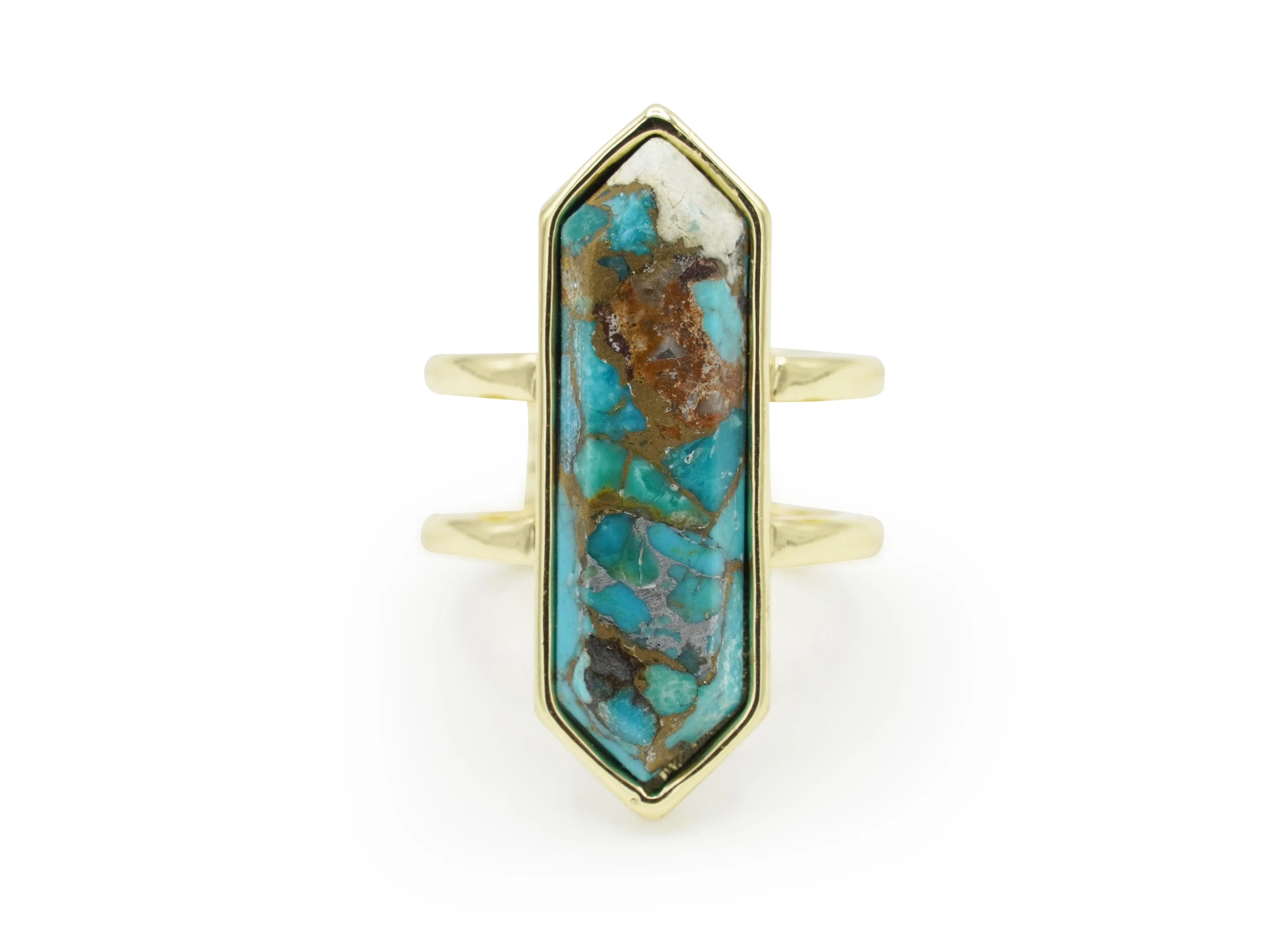 Turquoise Diamond Ring (r)